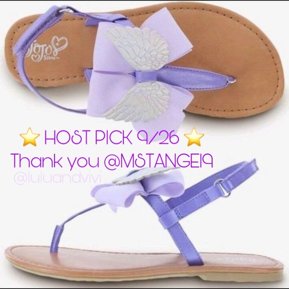JOJO SIWA Purple Angel Sandal - Picture 3 of 5